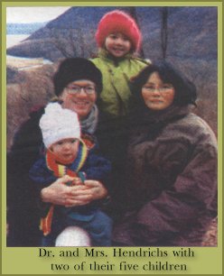 Tyler Hendricks and family