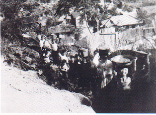 Chuncheon members building a church