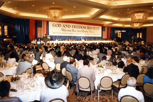 God and Freedom Banquet sponsored by the God and Freedom National Committee