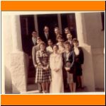 Miss Kim and first solid members in front of Masonic Center,.jpg