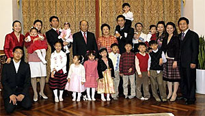 Rev. Moon family