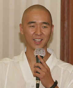 Hyung Jin Nim -- From photos taken 31 July 2005 posted on familyfed.org